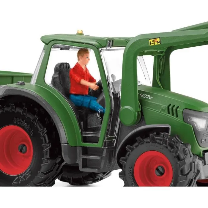 Schleich 42608 Tractor con remolque - Gama Farm World 5