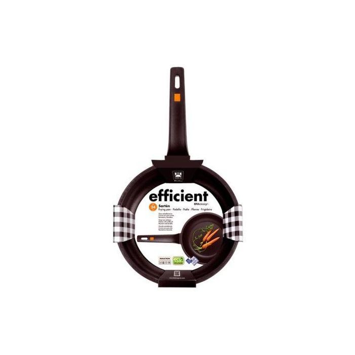 Bra A271220 Sartén Efficient Ø20cm Aluminio Fundido Revestimiento Teflón Platinum Plus Full Induction Libre PFOA 4 Bra A271220 Sartén Efficient Ø20cm Aluminio Fundido Revestimiento Teflón Platinum Plus Full Induction Libre PFOA 4