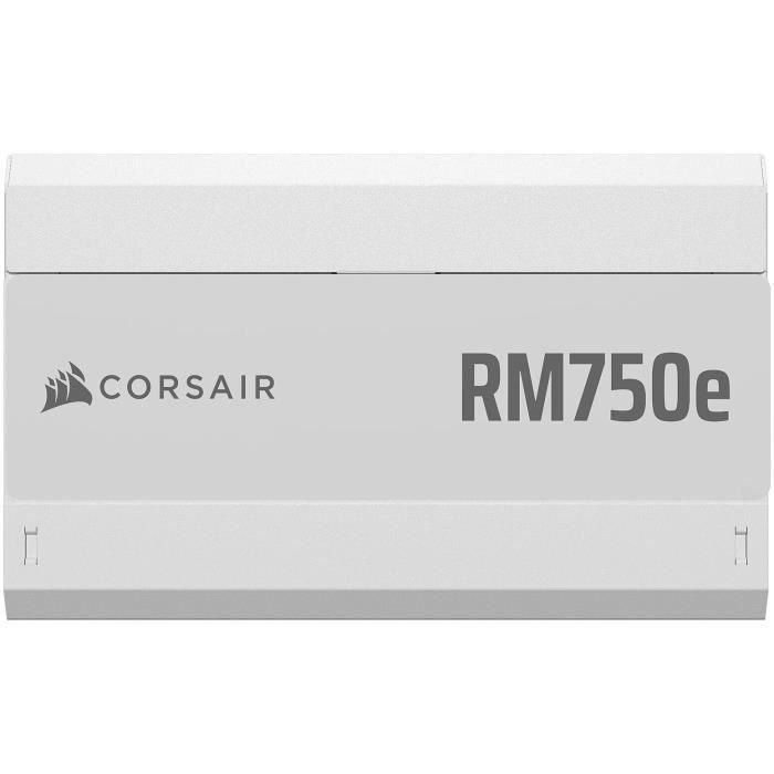 Corsair CP-9020292-EU Fuente de Alimentación RM750e 750W 80+ Gold Full Modular ATX 3.0 Blanca para PC 2 Corsair CP-9020292-EU Fuente de Alimentación RM750e 750W 80+ Gold Full Modular ATX 3.0 Blanca para PC 2