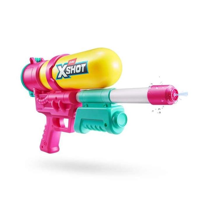 Pistola de agua x-shot retro 80's super splash, carga rápida 22x40x7,6cm - modelos surtidos 7 Pistola de agua x-shot retro 80's super splash, carga rápida 22x40x7,6cm - modelos surtidos 7