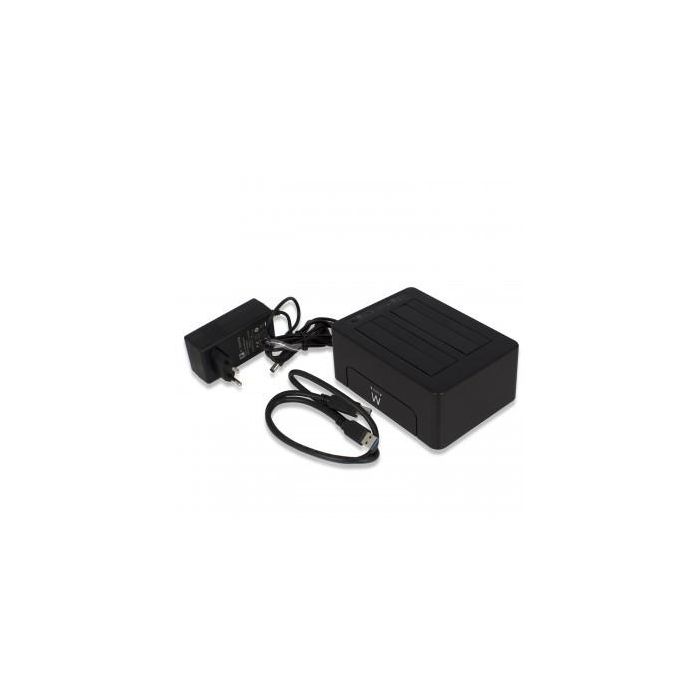 Ewent EW7014 base de conexión para disco duro Negro 2 Ewent EW7014 base de conexión para disco duro Negro 2