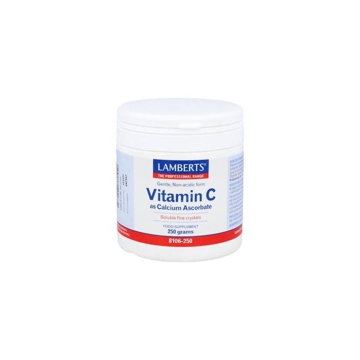 LAMBERTS Ascorbato de Calcio (Cristales) 250 Gr. Vitamina C y Calcio