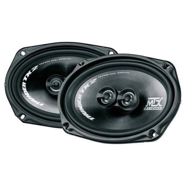MTX Audio TX269C Altavoz Coaxial 3 Vías 6x9 80W RMS 320W Pico 4 Ohm Membrana Polipropileno Doble Tweeter 13mm 1 MTX Audio TX269C Altavoz Coaxial 3 Vías 6x9 80W RMS 320W Pico 4 Ohm Membrana Polipropileno Doble Tweeter 13mm 1