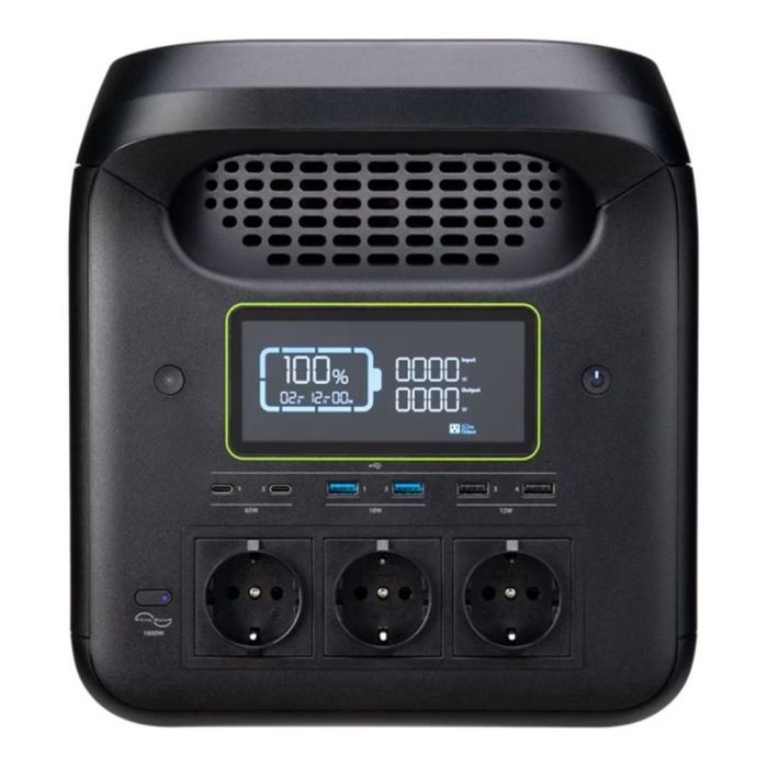 Acer APS321 Estación de Carga Portátil 1800W, 1229Wh LiFePO4, 3000 ciclos, 240V AC, USB-C, Solar