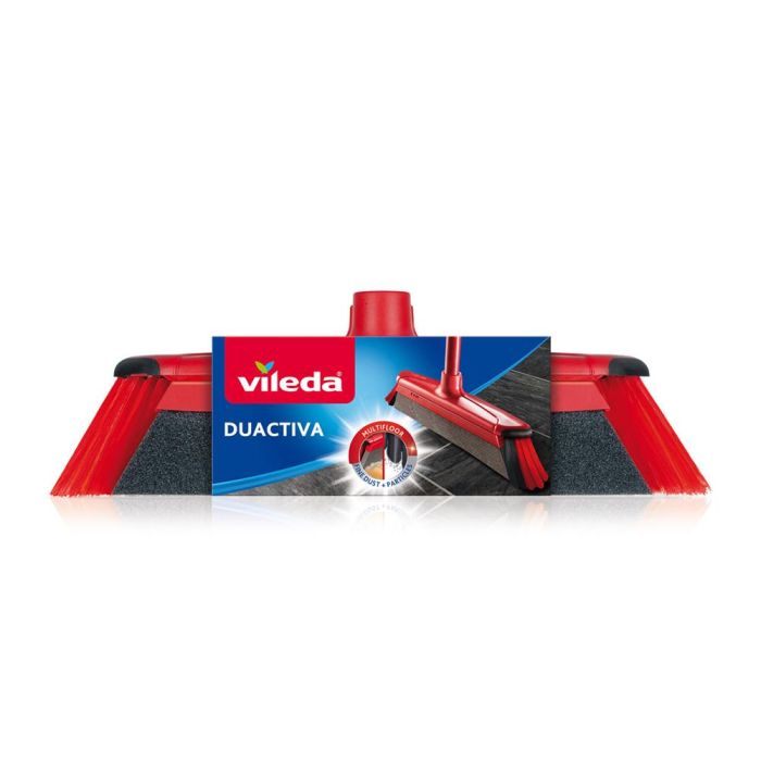 Vileda Recambio Cepillo Multiusos 3 En 1 Sin Palo - Tecnología AFT, Cerdas de PET Reciclado