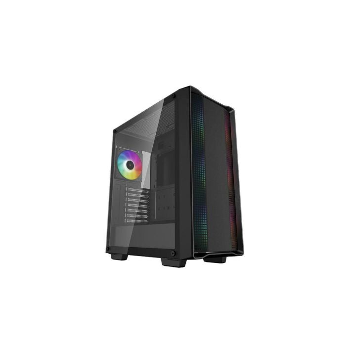 Caja para PC - DEEPCOOL - CC560 ARGB V2 (Negro) - Torre media - Formato ATX - Circulación de aire optimizada