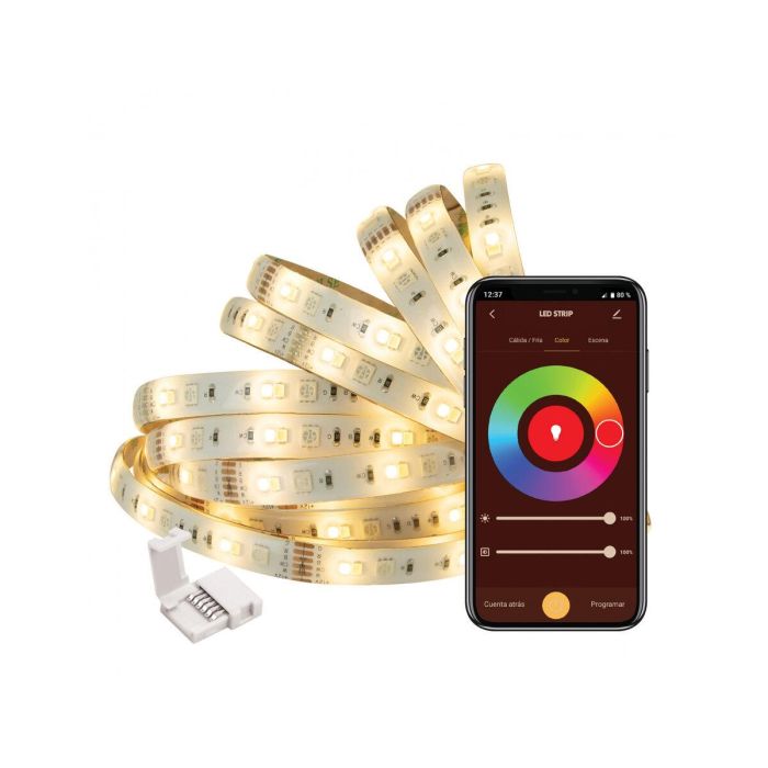 Tiras LED Muvit MIOLST002 5 m Negro Multicolor Dorado F 3 Tiras LED Muvit MIOLST002 5 m Negro Multicolor Dorado F 3
