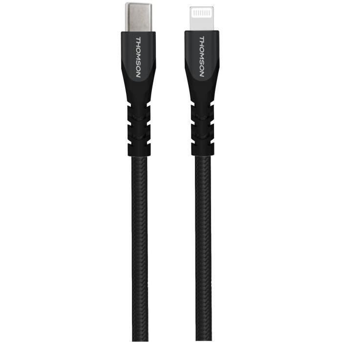 Thomson THO3513767450089 Cable Carga y Datos USB-C a Lightning 3A Certificado MFI 1,5 m Thomson THO3513767450089 Cable Carga y Datos USB-C a Lightning 3A Certificado MFI 1,5 m