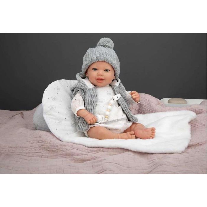 Muñeca reborn arias 45 cm daniela c/cojin 1 Muñeca reborn arias 45 cm daniela c/cojin 1