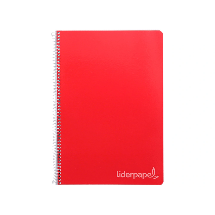 Liderpapel witty Cuaderno espiral folio tapa dura 80 hojas 75gr cuadro 3mm con margen colores surtidos 2