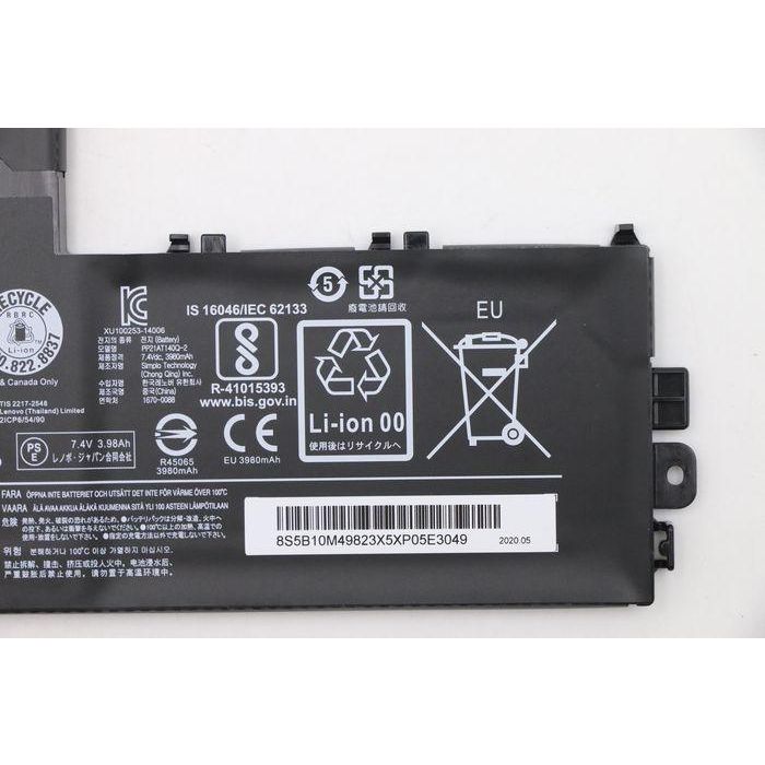 Lenovo Rechargeable Li-ion battery, 30Wh capacity, 7.4V voltage, 2-cell design, compatible with Lenovo IdeaPad 320S series laptops. 2 Lenovo Rechargeable Li-ion battery, 30Wh capacity, 7.4V voltage, 2-cell design, compatible with Lenovo IdeaPad 320S series laptops. 2