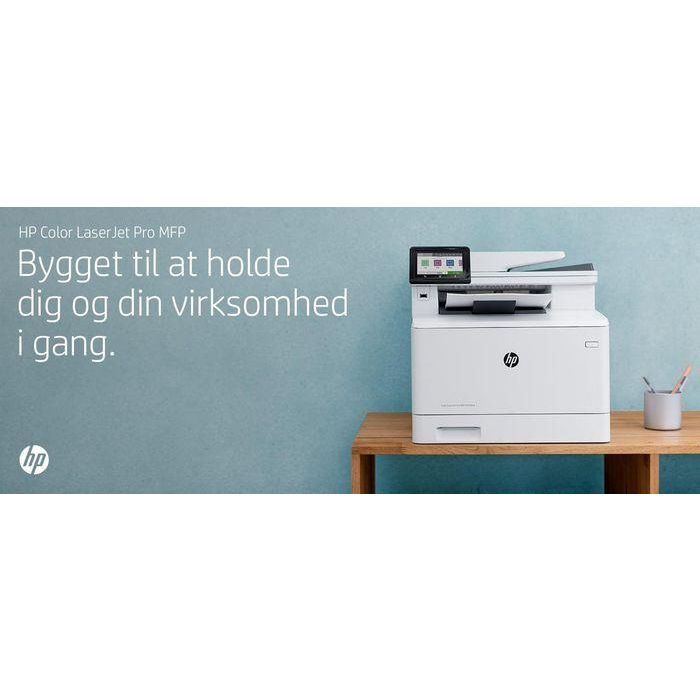 HP M479 Impresora Láser Color Multifunción Pro 27ppm, A4, WiFi, Bluetooth, 512MB, 600x600dpi, Pantalla 4.3″ CGD 40