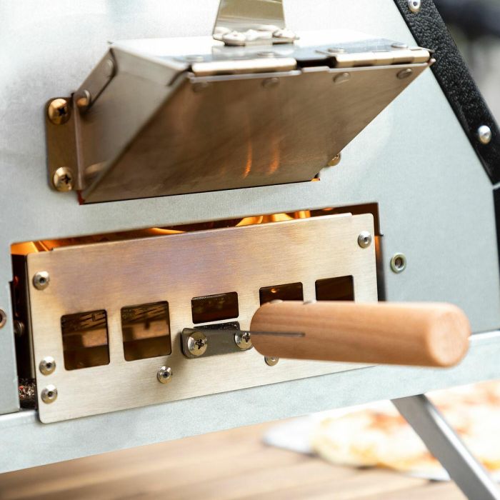 Horno para Pizza de Pellets con Accesorios Pizzahven InnovaGoods 16 Horno para Pizza de Pellets con Accesorios Pizzahven InnovaGoods 16
