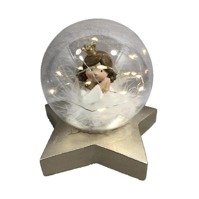 Figura Navidad Moderna DKD Home Decor 11 x 18 x 15 cm (2 Unidades) Figura Navidad Moderna DKD Home Decor 11 x 18 x 15 cm (2 Unidades)