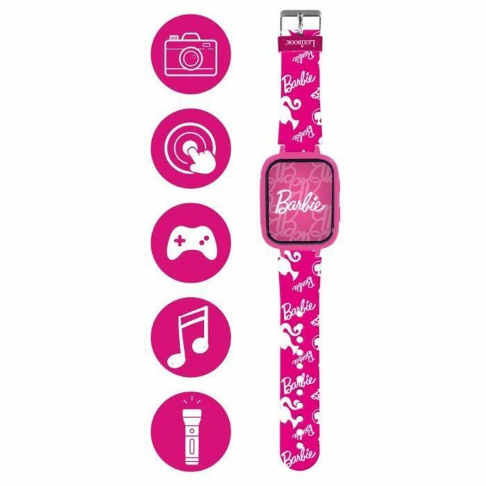 Lexibook Reloj Inteligente Barbie para Niños - Smartwatch con Cámara Integrada, Pantalla a Color y Memoria de 8GB SD 3 Lexibook Reloj Inteligente Barbie para Niños - Smartwatch con Cámara Integrada, Pantalla a Color y Memoria de 8GB SD 3