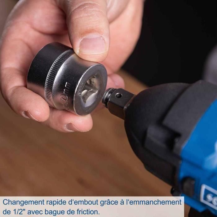 Llave de impacto inalámbrica BC-IW350-X 2 Llave de impacto inalámbrica BC-IW350-X 2
