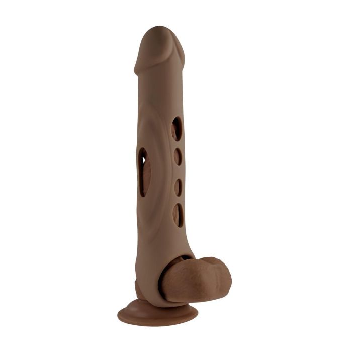 Funda para pene Zero Tolerance Marrón Ø 4,1 cm 17 Funda para pene Zero Tolerance Marrón Ø 4,1 cm 17