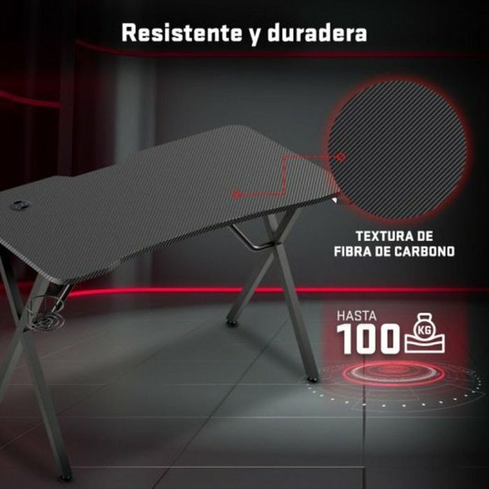 Mesa de Escritorio Tempest Shelter Negro 6