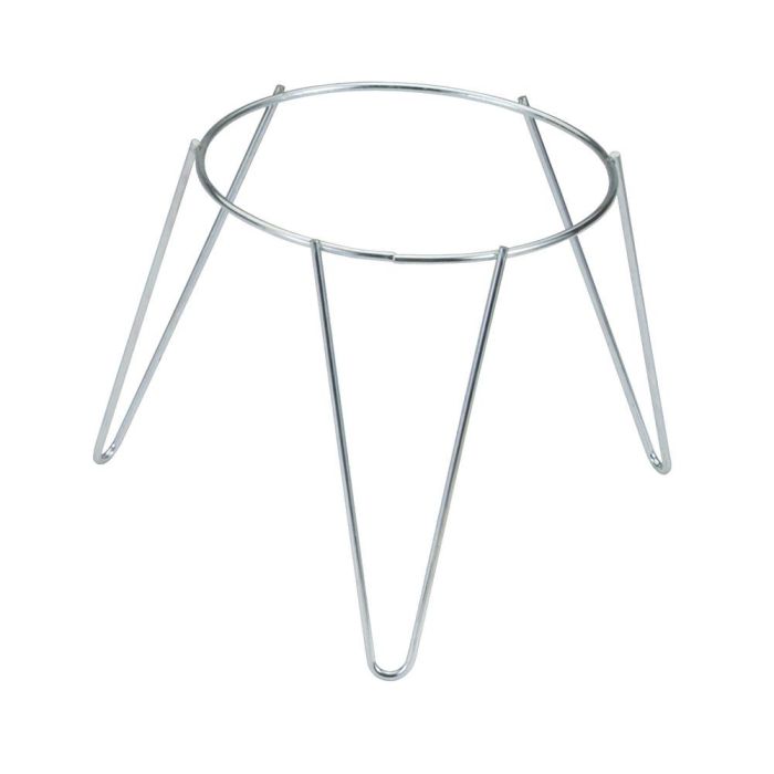 Soporte para macetero con pie zincado 20cm sv03070 sauvic Soporte para macetero con pie zincado 20cm sv03070 sauvic