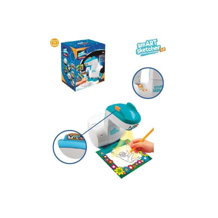 Famosa Proyector Smart Sketcher 2.0: Aprende a Dibujar con Imágenes Prediseñadas - Juguete para Niños 6+ años - Modelos Surtidos 4 Famosa Proyector Smart Sketcher 2.0: Aprende a Dibujar con Imágenes Prediseñadas - Juguete para Niños 6+ años - Modelos Surtidos 4