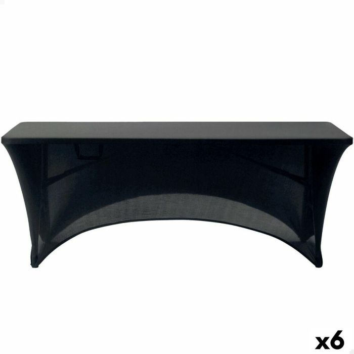 Funda Protectora Aktive Negro 183 x 76 x 76 cm Mesa Accesorios Vehículos Carretera (6 Unidades)