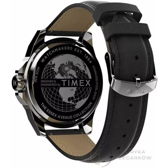 Reloj Hombre Timex ESSEX AVENUE Negro (Ø 44 mm) 4 Reloj Hombre Timex ESSEX AVENUE Negro (Ø 44 mm) 4