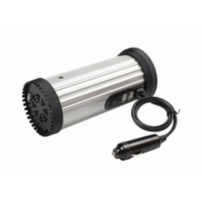 Gembird EG-PWC150-01 adaptador e inversor de corriente Auto 150 W Negro, Gris 8