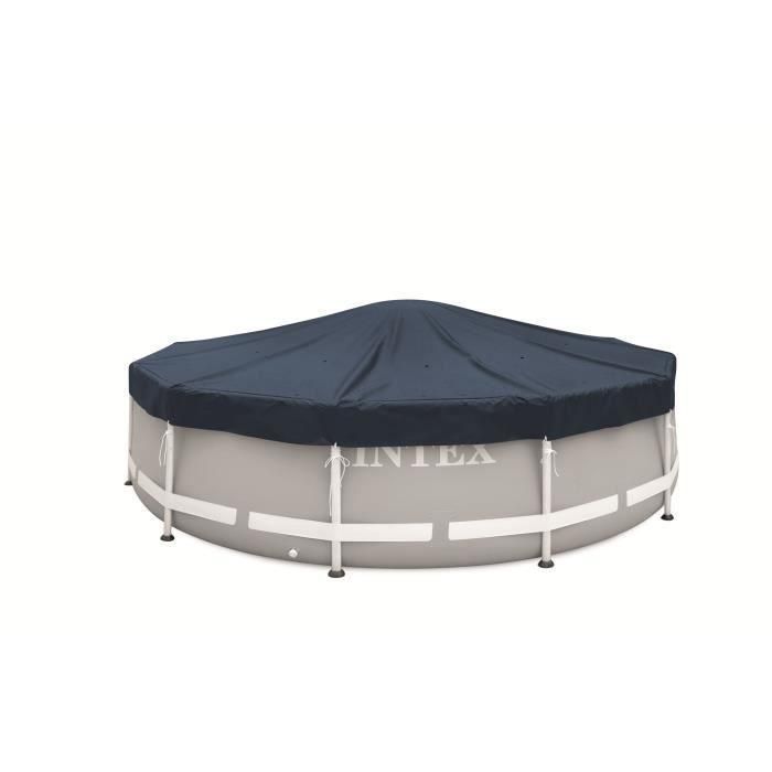 Intex LIN6941057429489 Cubierta de invierno para piscina redonda Ø4,88m, Triple espesor con tratamiento anti-UV
