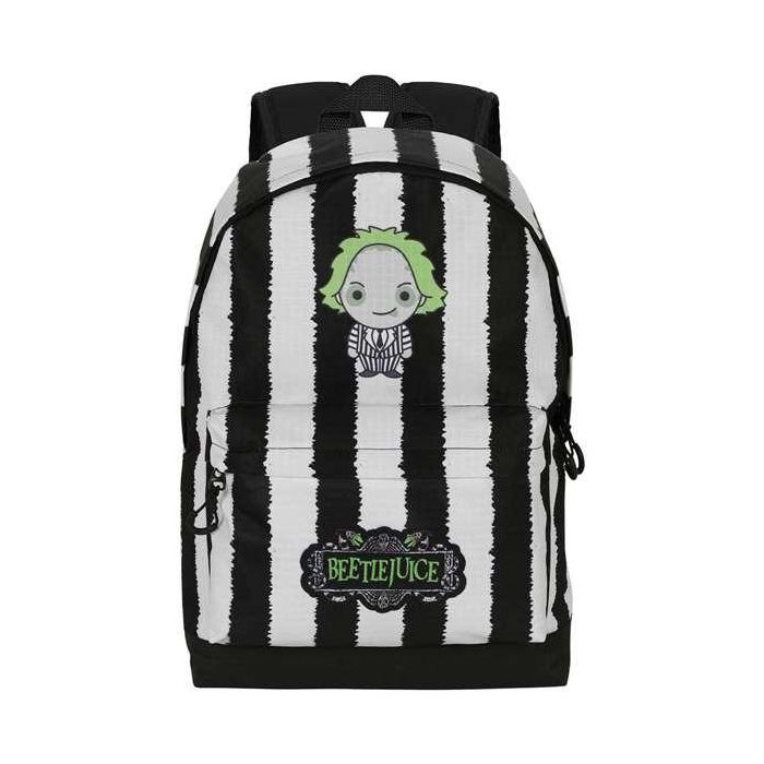 Karactermania Mochila HS FAN 2.2 Bitelchús / Beetlejuice Stripes, Ripstop, 31 x 18 x 44 cm 1 Karactermania Mochila HS FAN 2.2 Bitelchús / Beetlejuice Stripes, Ripstop, 31 x 18 x 44 cm 1