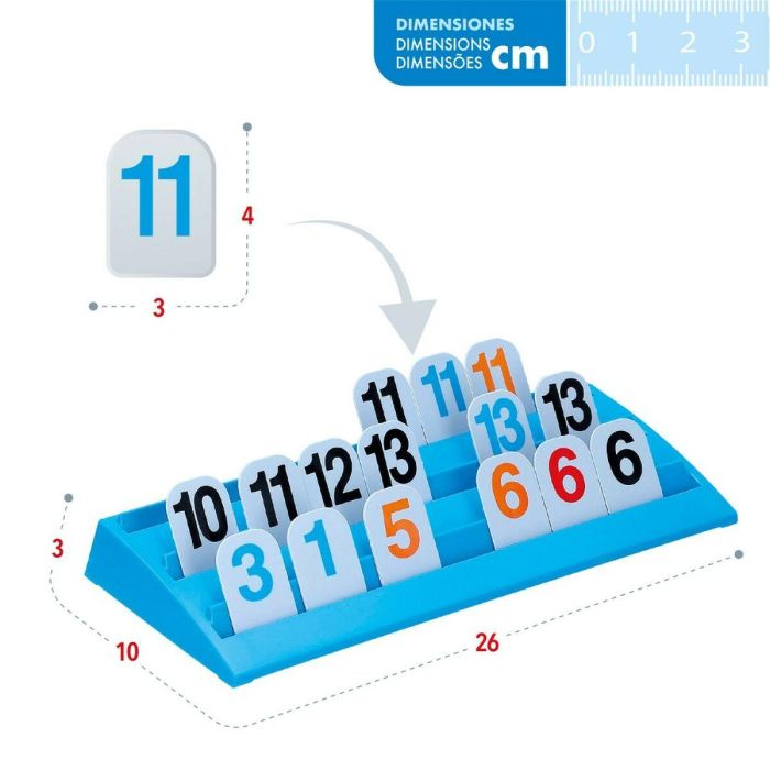 Juego de Mesa Colorbaby 26 x 3 x 10 cm (6 Unidades) 4 Juego de Mesa Colorbaby 26 x 3 x 10 cm (6 Unidades) 4