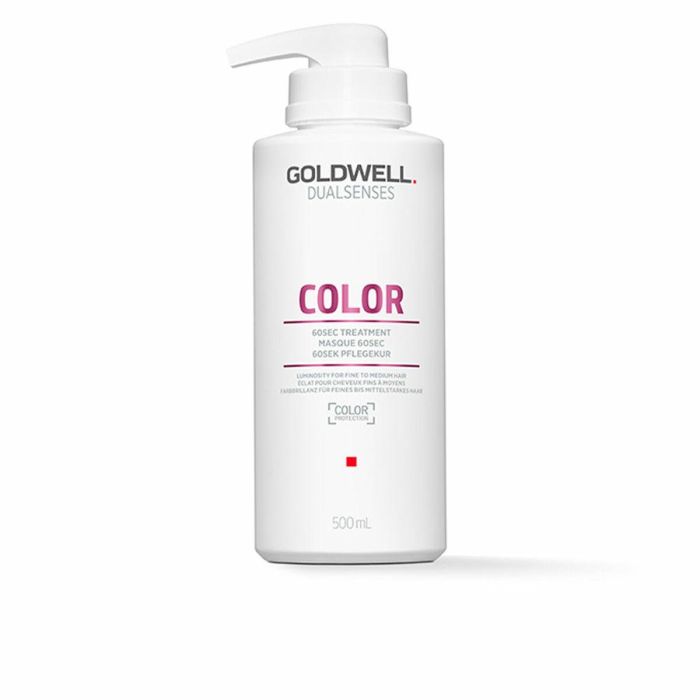 Goldwell COLOR 60 seconds Tratamiento Capilar Protección Color y Reparación Instantánea para Cabello Teñido Normal a Fino con Brillo 500 ml 1