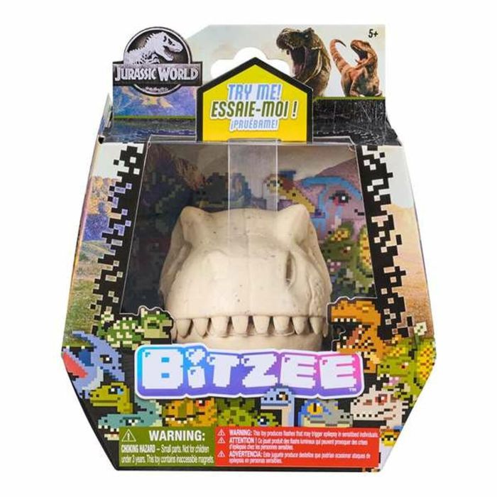 Spin Master Mascota Digital Bitzee Jurassic World: Entrena Dinos para Batallas. Juguete Interactivo para Niños +5 Años. Requiere 3 Pilas AA 2