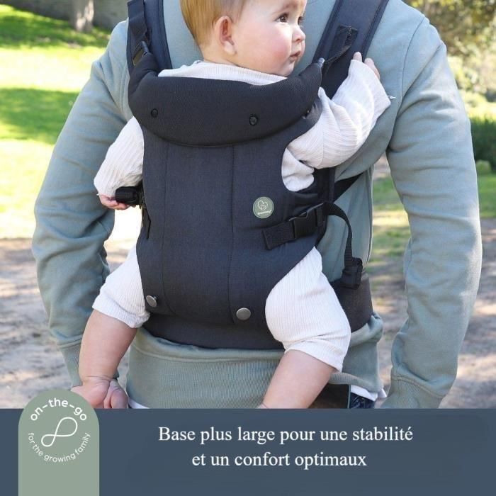 Dreambaby DRE9312742422059 Portabebés Journey Regulable 3-en-1 Cómodo Versátil Recién Nacido hasta 15 kg Negro 5 Dreambaby DRE9312742422059 Portabebés Journey Regulable 3-en-1 Cómodo Versátil Recién Nacido hasta 15 kg Negro 5