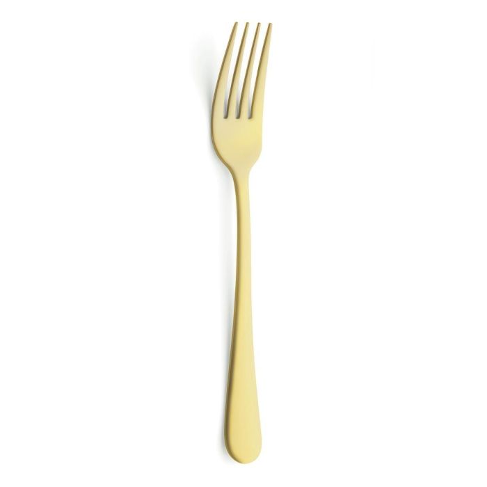 Tenedor Amefa 1410AUB000320 Dorado Metal 20,7 cm (12 Unidades)