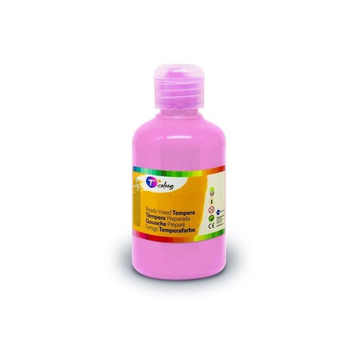 Tempera Tcolors Liquida 500 Ml (Botella) Rosa