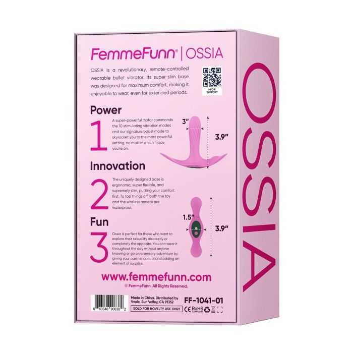 Vibrador Punto G FemmeFunn Ossia Rosa 5 Vibrador Punto G FemmeFunn Ossia Rosa 5