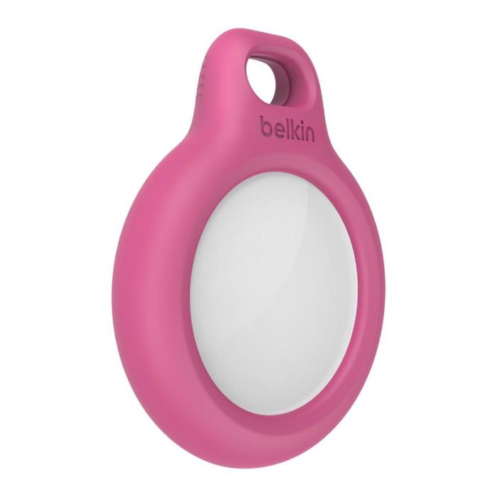 Belkin F8W973BTPNK Llavero para Apple AirTag Rosa - Protección y Estilo para tus Llaves y Mochilas 2