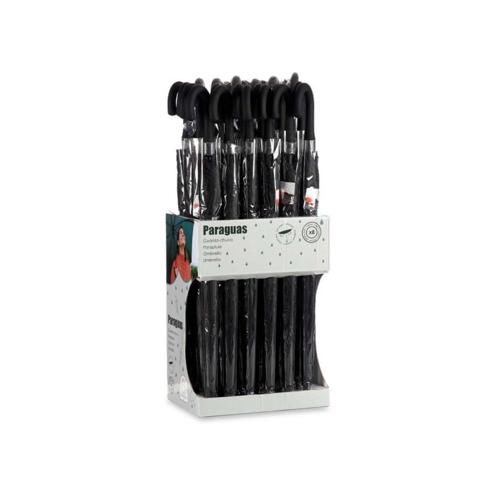 Paraguas Mango Negro Arte Regal 12X84CM (24 Unidades) 2 Paraguas Mango Negro Arte Regal 12X84CM (24 Unidades) 2