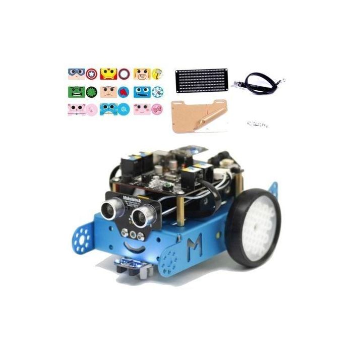 ROBOT EDUCATIVO MBOT FACE SPC MAKEBLOCK - MBOT+PACK ADICIONAL MATRIZ DE LED Y TARJETAS PARA PERSONALIZAR - ARDUINO / MIT SCRATCH / ARDUBL ROBOT EDUCATIVO MBOT FACE SPC MAKEBLOCK - MBOT+PACK ADICIONAL MATRIZ DE LED Y TARJETAS PARA PERSONALIZAR - ARDUINO / MIT SCRATCH / ARDUBL