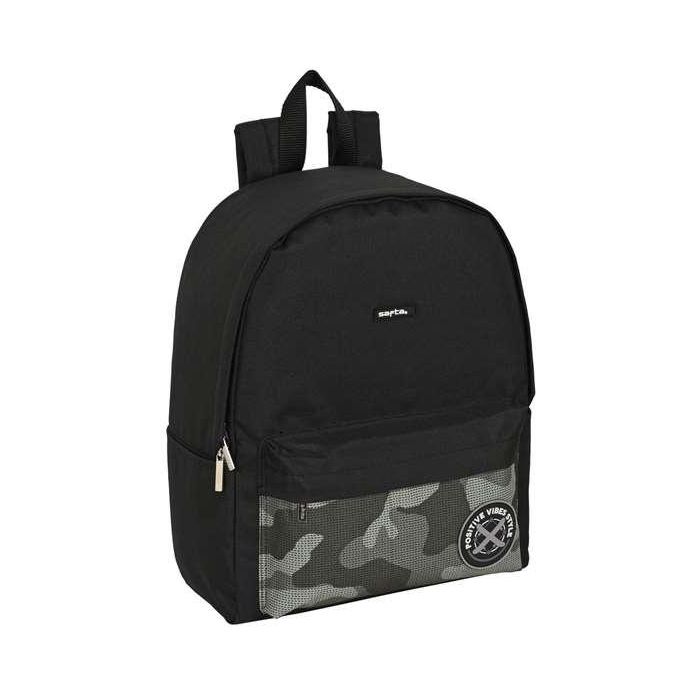 Mochila Safta Para Portatil 14,1-' Stone 400x310x160 mm 4 Mochila Safta Para Portatil 14,1-' Stone 400x310x160 mm 4