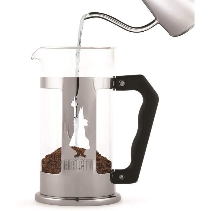 Bialetti 0003160/NP Cafetera de Prensa Francesa, 350 ml, Acero 3