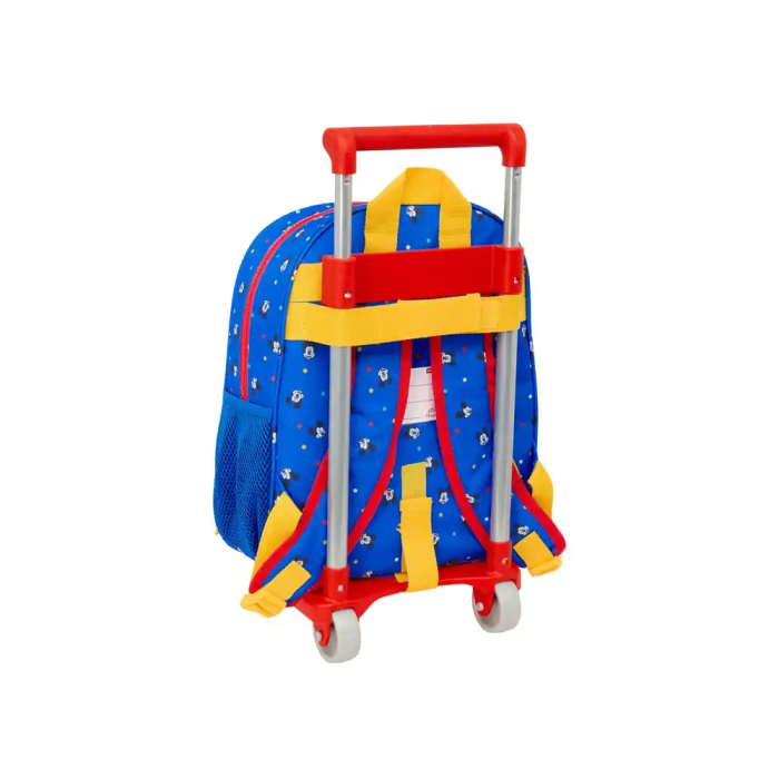 Mochila Escolar con Ruedas Mickey Mouse Clubhouse Good day Azul 28 x 34 x 10 cm 1