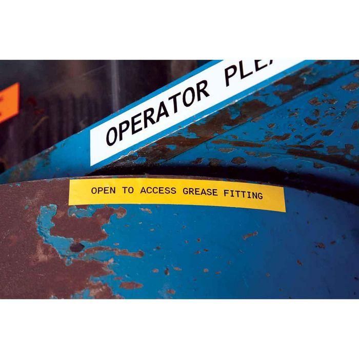 Brady BMP71 Etiquetas Adhesivas Reposicionables de Vinilo Amarillo para Impresora 50.80 mm x 15.24 m 2