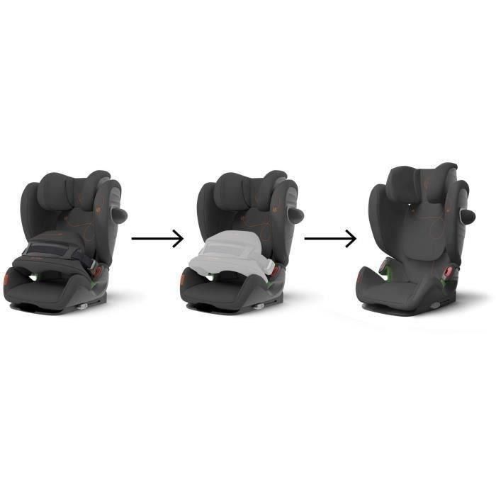Cybex Pallas G - I -I -Auto Siege - Road Face - 16 meses a los 12 años - 1/2/3 Grupo - 76 a 150 cm - Gris 1 Cybex Pallas G - I -I -Auto Siege - Road Face - 16 meses a los 12 años - 1/2/3 Grupo - 76 a 150 cm - Gris 1