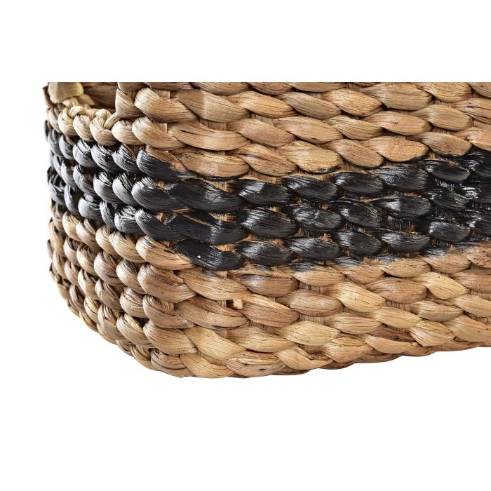 Cesta Colonial DKD Home Decor Negro Blanco 25 x 20 x 32 cm Set de 2 (2 Unidades) 2 Cesta Colonial DKD Home Decor Negro Blanco 25 x 20 x 32 cm Set de 2 (2 Unidades) 2