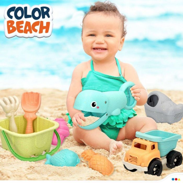 Set de Juguetes de Playa Colorbaby 19,5 x 10 x 19,5 cm (4 Unidades) 3