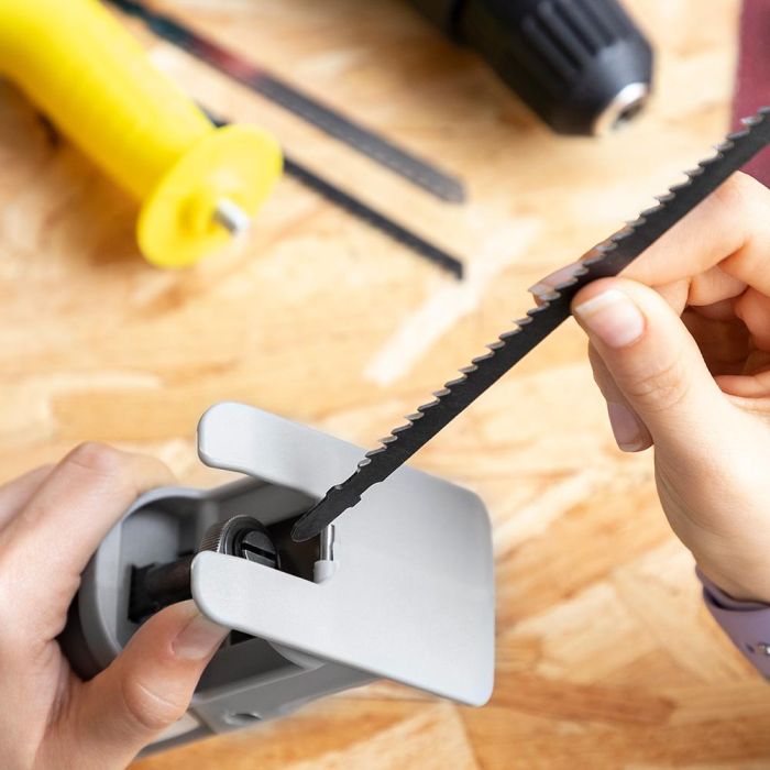 Adaptador de Sierra de Calar para Taladro Jrill InnovaGoods 6 Adaptador de Sierra de Calar para Taladro Jrill InnovaGoods 6