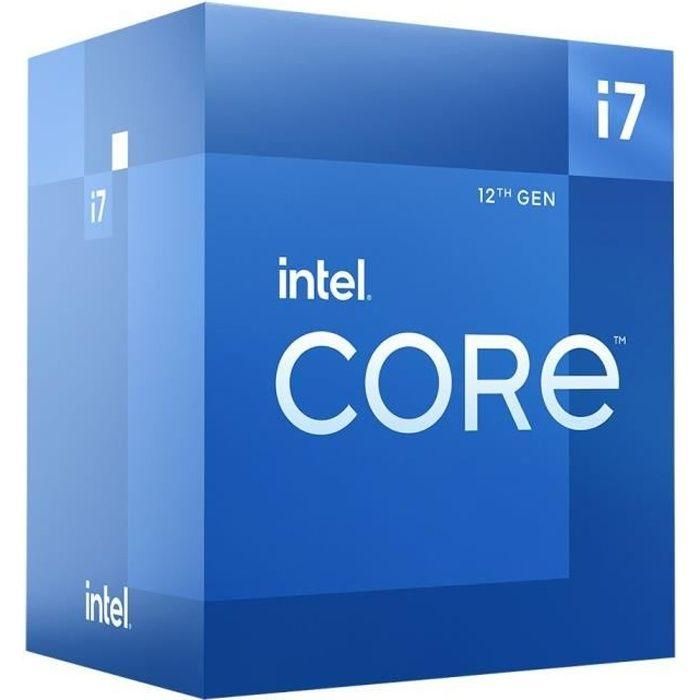 Intel Core i7-12700F Procesador 12ª Gen Alder Lake 12 Núcleos 20 Subprocesos 4.90GHz Max Turbo LGA 1700 BX8071512700F