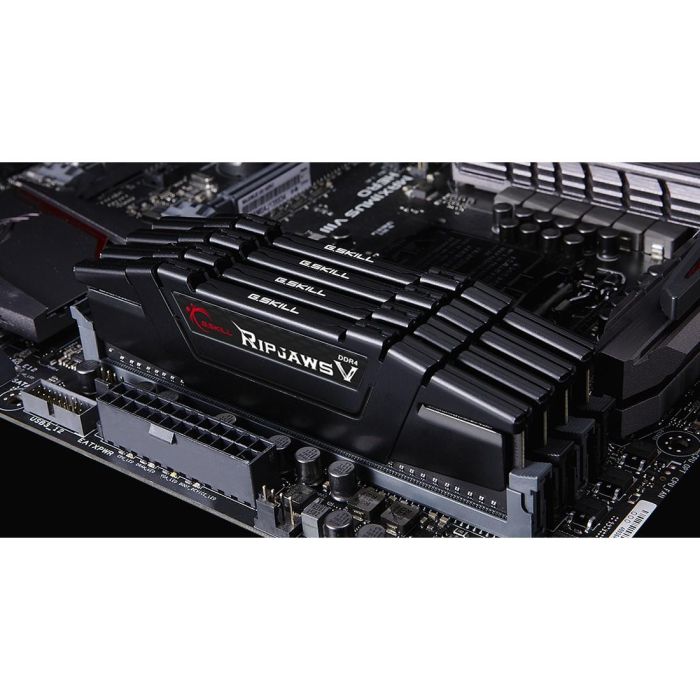 G.Skill F4-3600C16Q-128GVK Ripjaws V - Kit de Memoria RAM DDR4 de 128GB (4x32GB) 3600MHz CL16 para PC 3 G.Skill F4-3600C16Q-128GVK Ripjaws V - Kit de Memoria RAM DDR4 de 128GB (4x32GB) 3600MHz CL16 para PC 3