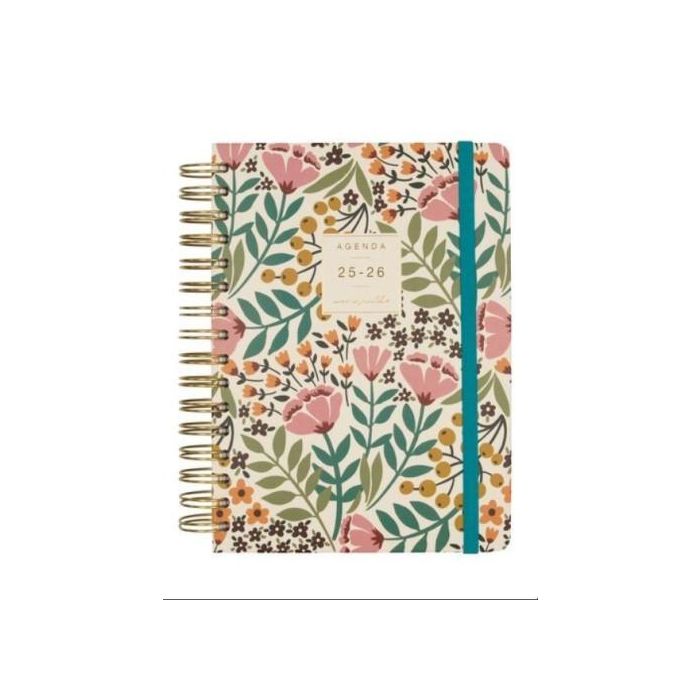 Finocam E10 Agenda Moniquilla Espiral Doble 155x212 mm Tapa Dura Jardín 2025-2026 - Diseño Colaborativo, Estética Minimalista Finocam E10 Agenda Moniquilla Espiral Doble 155x212 mm Tapa Dura Jardín 2025-2026 - Diseño Colaborativo, Estética Minimalista
